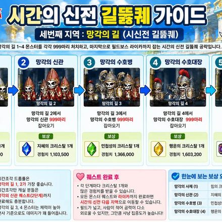 시간의 신전 망각의 길 초경량